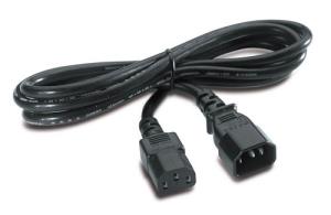 Power Cord Iec 320 C13 To Iec 320 C14 2.5m