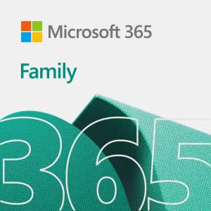 Microsoft 365 Family - 1 Year Subscription - 6 Devices - Win/mac/android/ios - All Languages