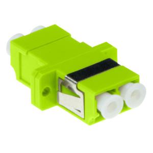 Fiber Optic Lc-lc Duplex Adapter Multimode Om5