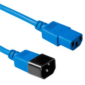 Power Cord C13 - C14 Blue 30cm